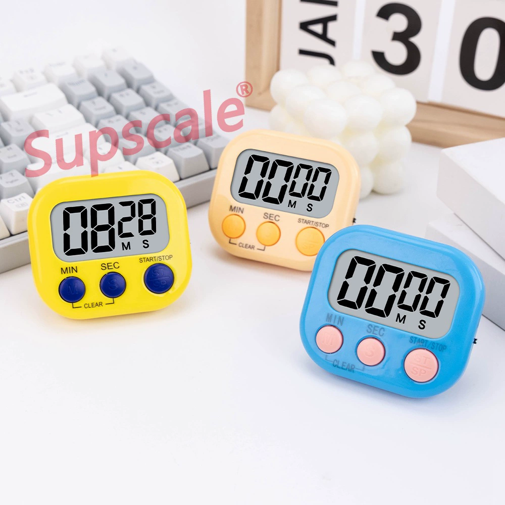 118 English Version Mini Timer for Kitchen & Baking - Digital Countdown, Easy Operation, Magnet by Gu Shi Ren