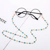 Fashionable accessory, crystal, medical mask, glasses, lanyard holder, strap, necklace, suitable for import