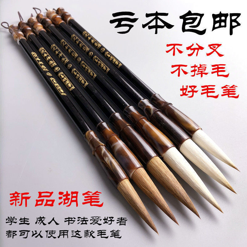 writing brush Langhao Yang Hao And cents beginner adult Calligraphy Practice Chinese painting Medium and small Zhongkai LETTERS suit