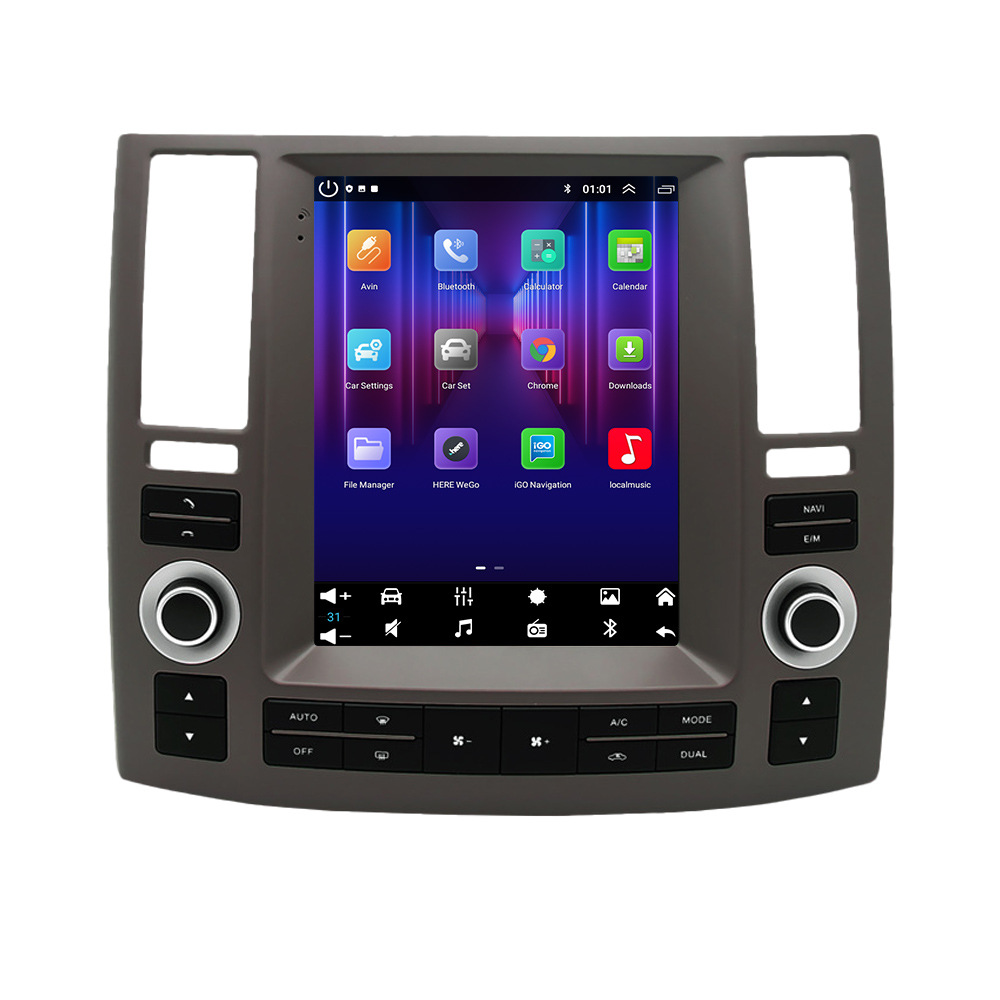 Aplicable a 06-09 British Finidi FX35 coche Android navegación GPS pantalla grande sistema Android máquina todo en uno