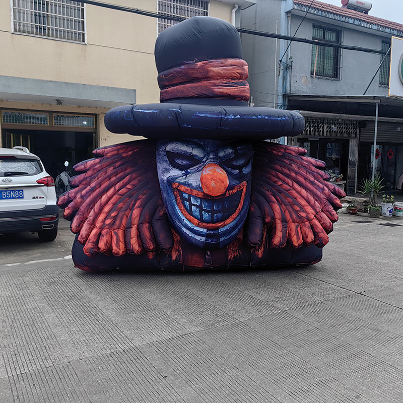 Payaso de 5 metros con ventilador de lámpara (inflable continuo)