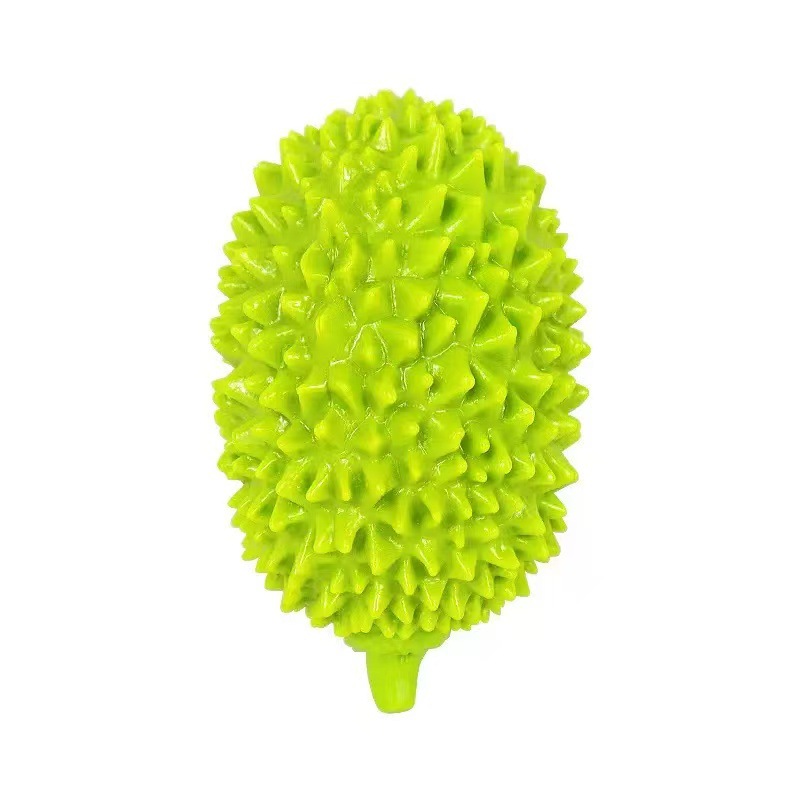 Nuevo juguete de voz para perros, simulación de durian, mordida de bolas, dientes molares resistentes a la mordida, juguetes para mascotas