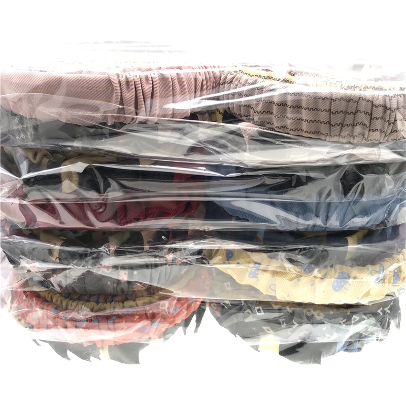 Nuevo estilo coreano tela Internet celebridad intestino grueso de tela ancha diadema cabeza hebilla dos yuanes tienda accesorios para el cabello headwear suministro