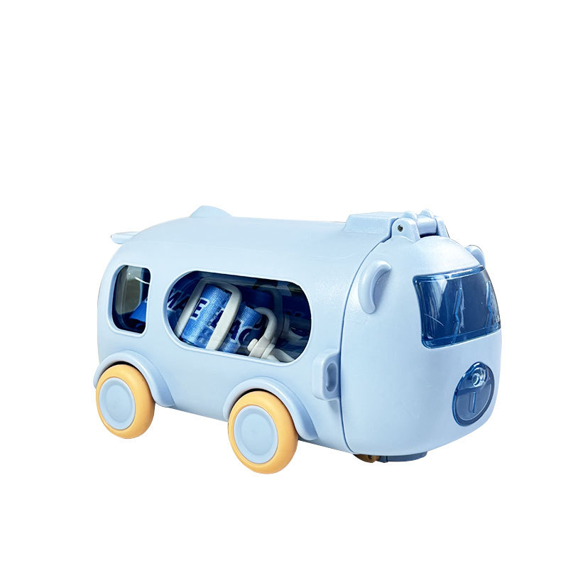 Taza de agua de coche de autobús para bebés de nuevo estilo Taza de paja para niños de alto valor Taza de agua de gran capacidad con tapa elástica portátil para exteriores