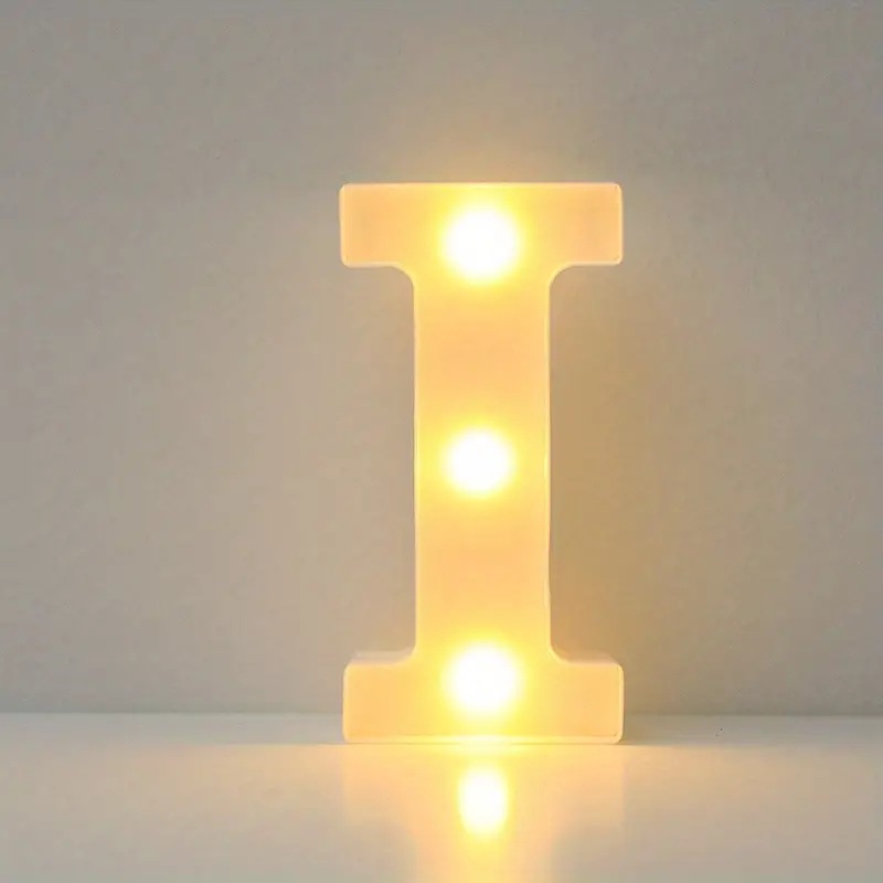 Amazon (16cm) LED blanco inglés número de letras lámpara de cumpleaños propuesta de matrimonio atmósfera lámpara LED lámpara decorativa