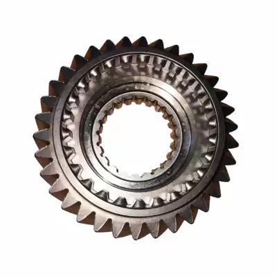 Transmission gear and shaft compatible with the high and