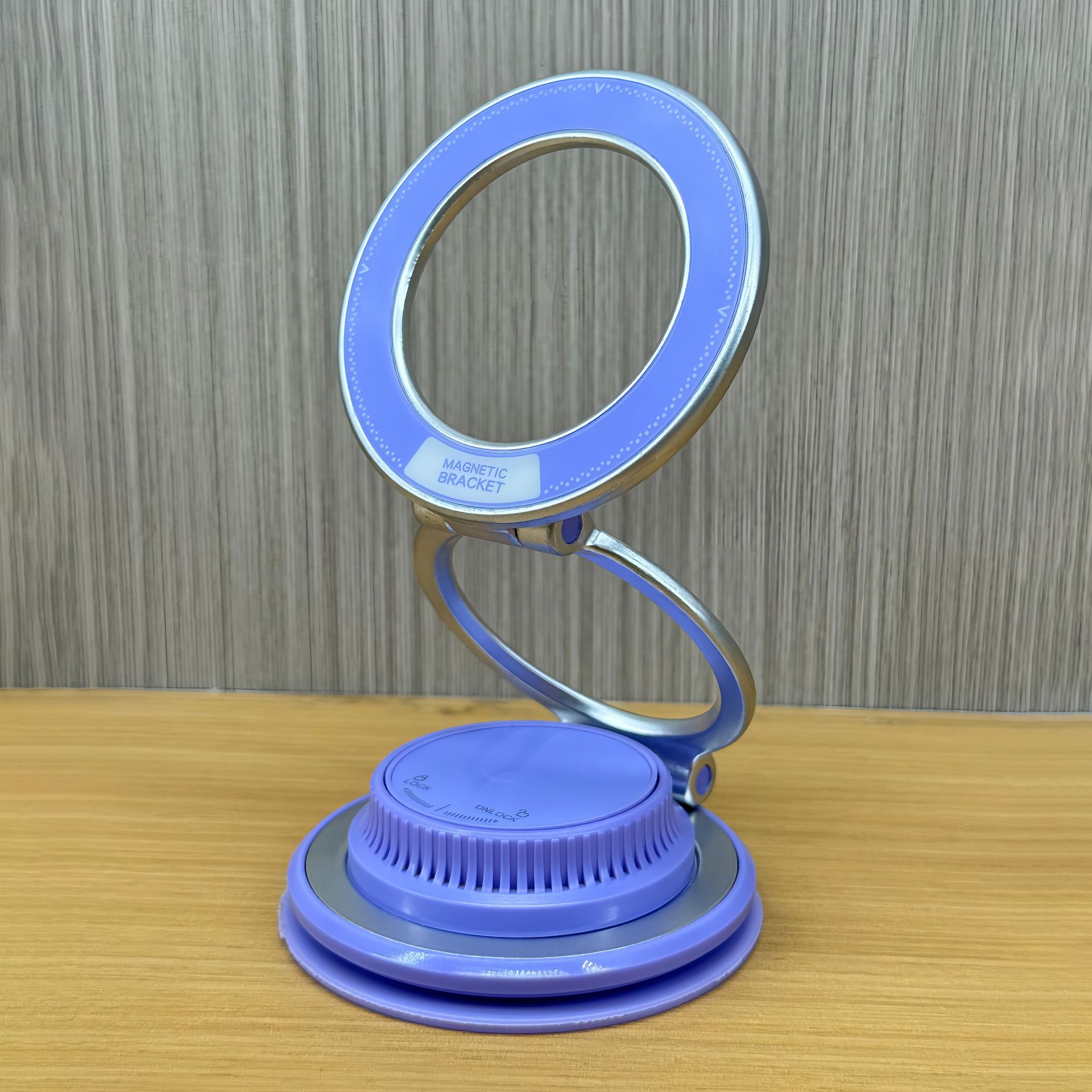 Cross-Border New High-Tech Car Phone Holder, Universal Vacuum Magnetic Suction Cup Phone Navigation Holder