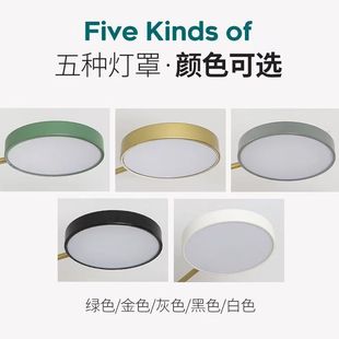 Living Room Lamp, Dining Room Nordic Macaron Simple Modern Ceiling Lamp, Creative and Unique Bedroom Lamp, Led Lighting Fixture, Pendant Lamp