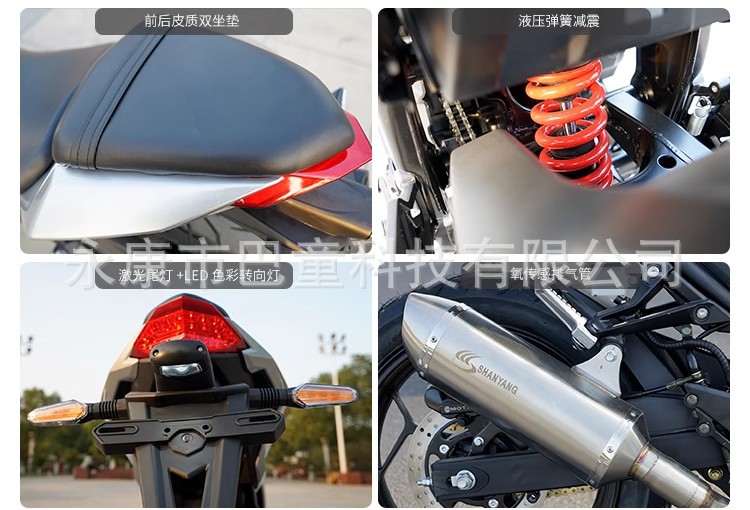 Little Ninja 250C Fuel Vehicle Kawasaki H2 Horizon Road Racing Motorcycle V6 Motorcycle Twin-Cylinder R3 Sports Car