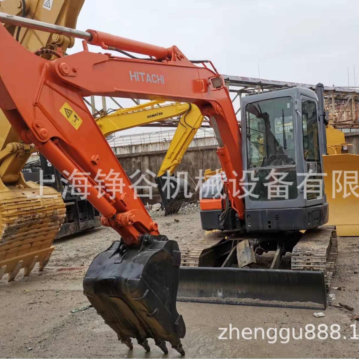 日立ZX55钩机 日立5吨挖土机 二手土方挖掘机