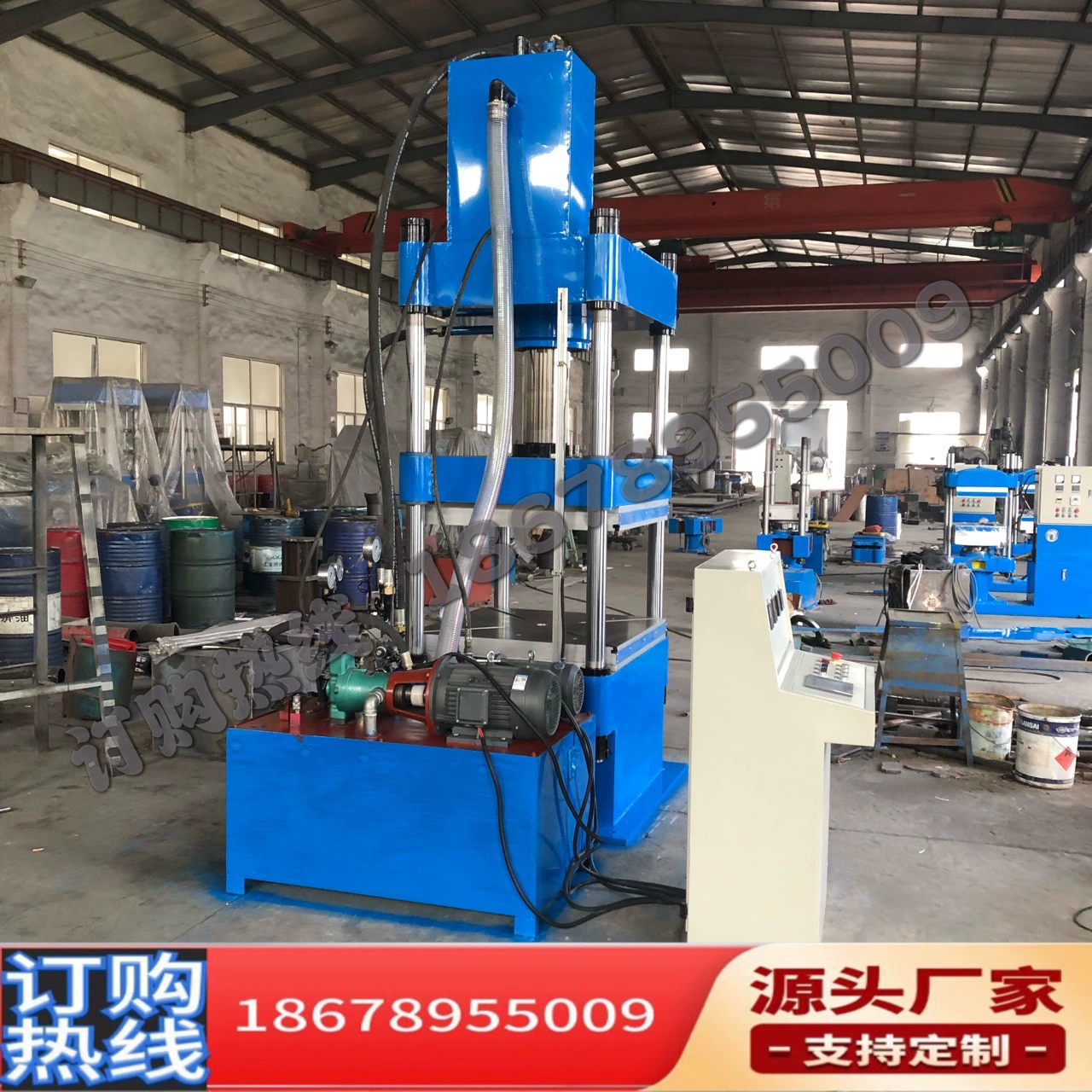 160 тонн 1000X1000 трехбалочного четырехколонного пресса сегментный контроль контроля контроля контроля давления углеродного волокна материал горячего прессования вулканизатор