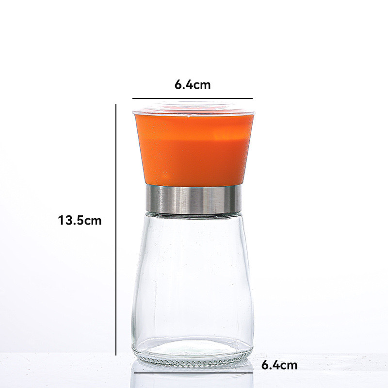 180ml 주황색 플라스틱 캡