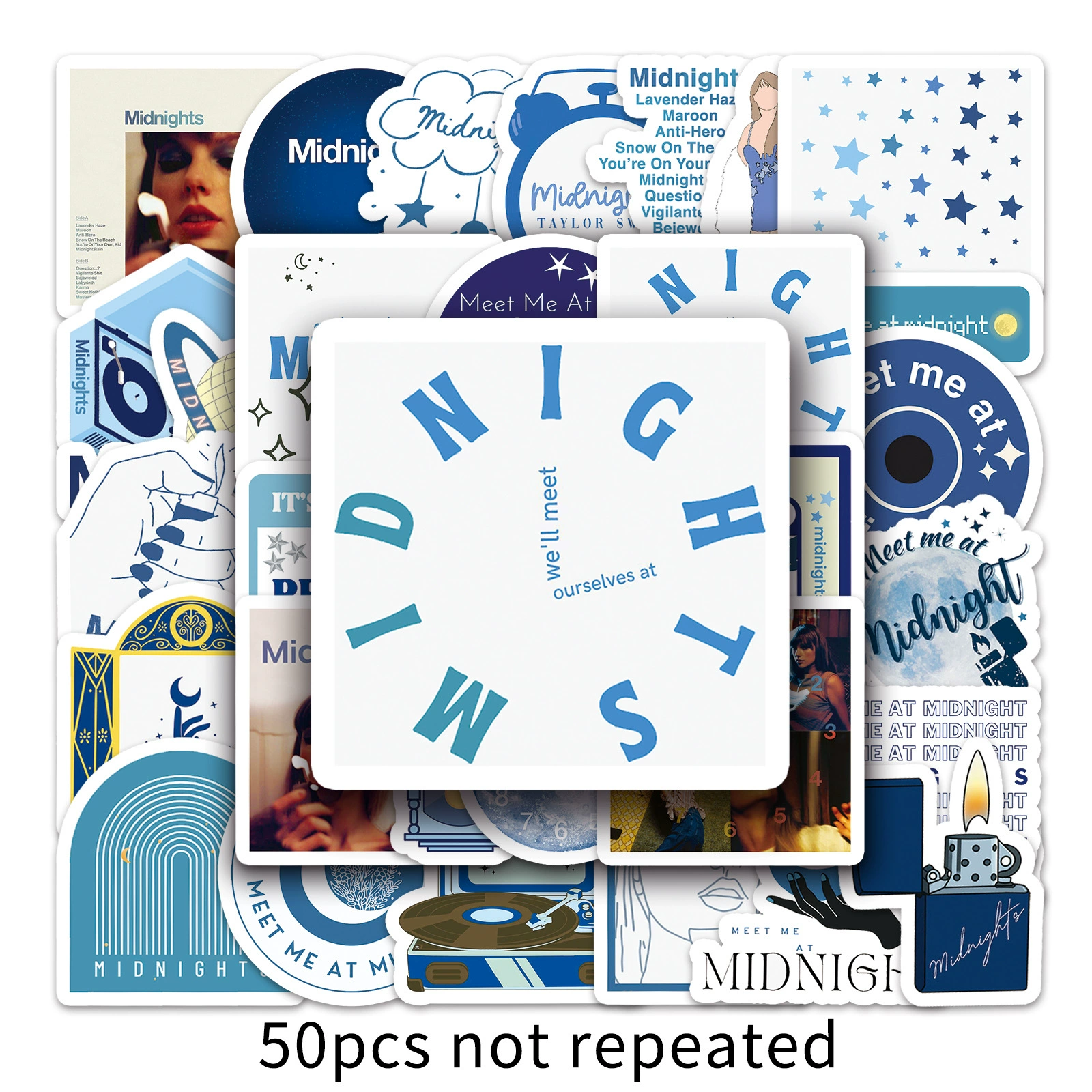 50 альбомов Тейлор Midnight, граффити, индивидуальный DIY чехол для телефона, наклейки для багажа