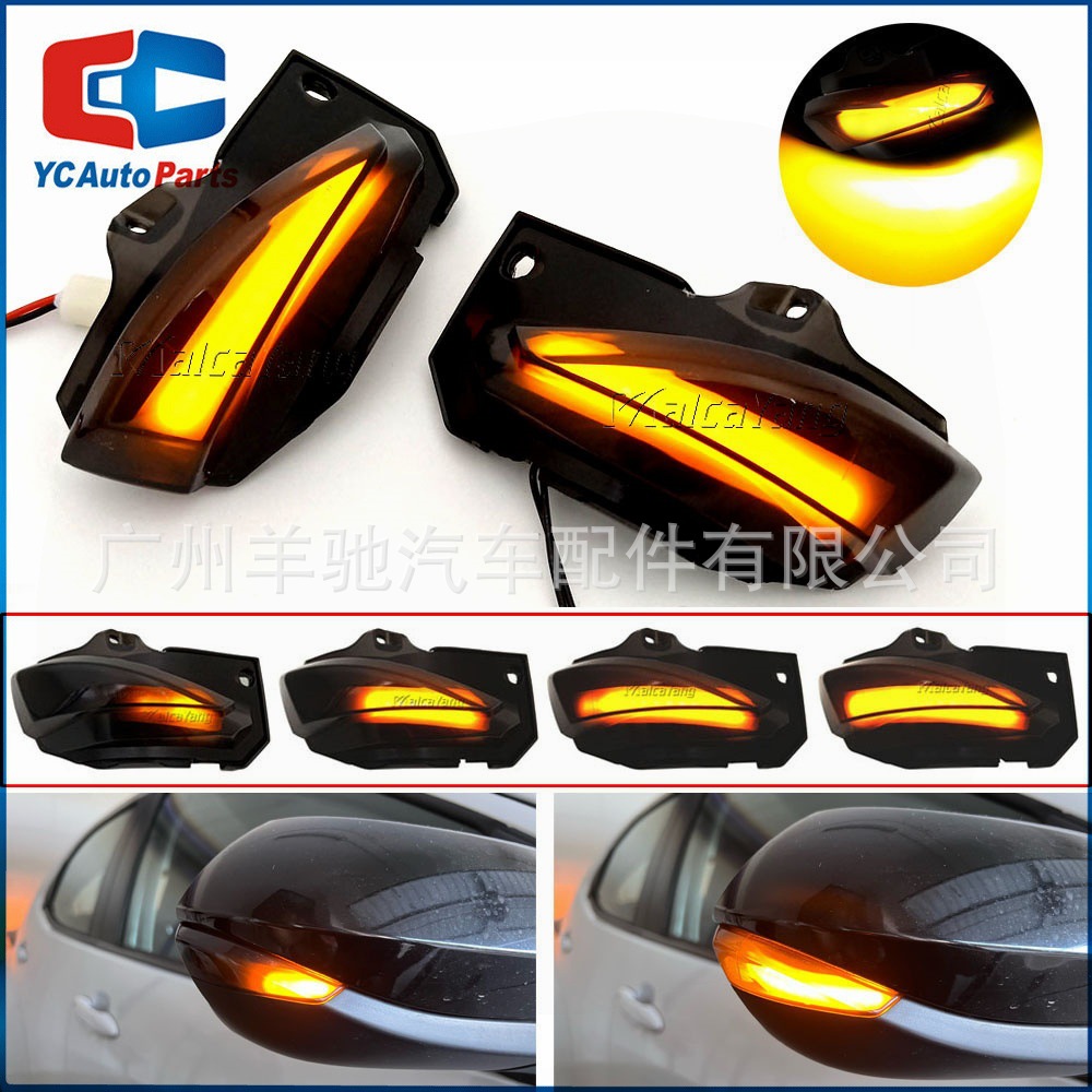 Aplicable a Toyota Corolla Hatchback 19 - 21 Rayling Yaris espejo retrovisor luz de dirección de agua corriente