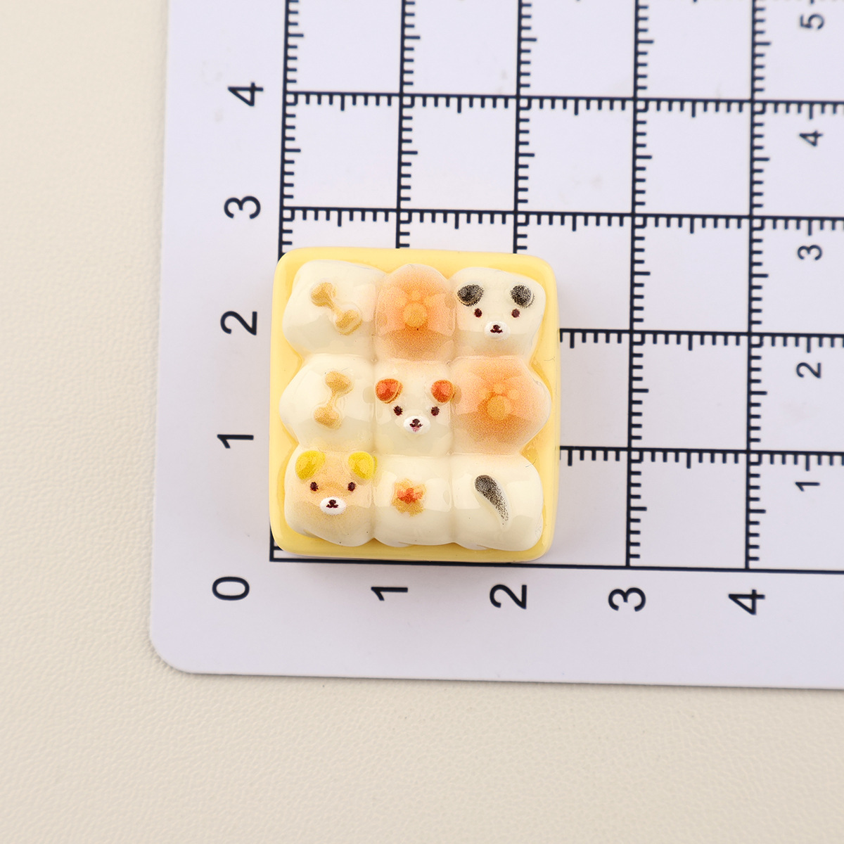 샌드위치 개 비스킷 노란색