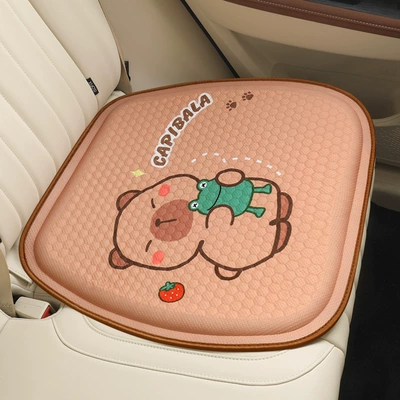 Seat cushion, seat cover — cartoon honeycomb gel cushion car