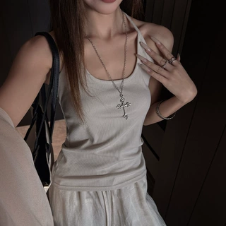 W设计感小众吊带背心女夏季2026新款内搭打底性感辣妹可外穿上衣