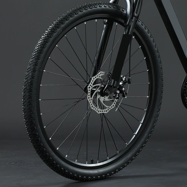 Dark Night Black and White - Spoke Wheel - Single Wheel