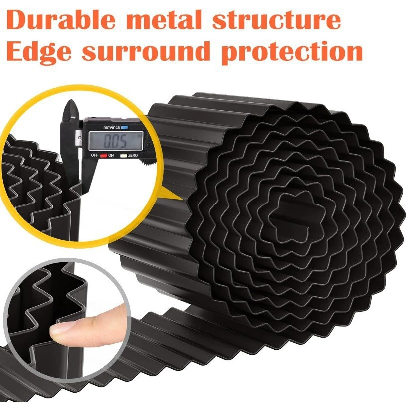 Сад металлический край забор heavy duty garden landscape sdging садовый ограждение