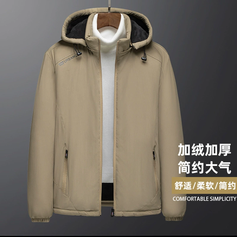 Осенняя теплая водонепроницаемая куртка для путешествий, для среднего возраста, большой размер