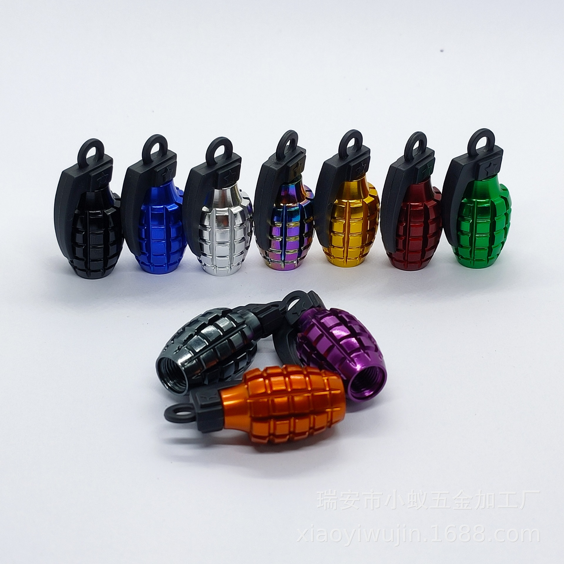 大手雷气门嘴帽"