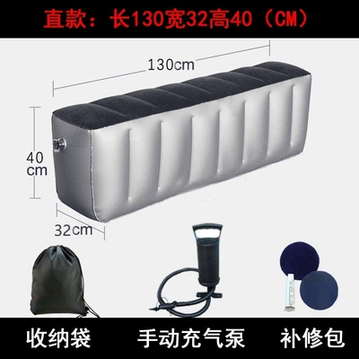 sleeping pad, inflatable car mattress, gap: Vehicle-mounted inflatable bed - default-item-straight-gap-pad-manual-air-pump
