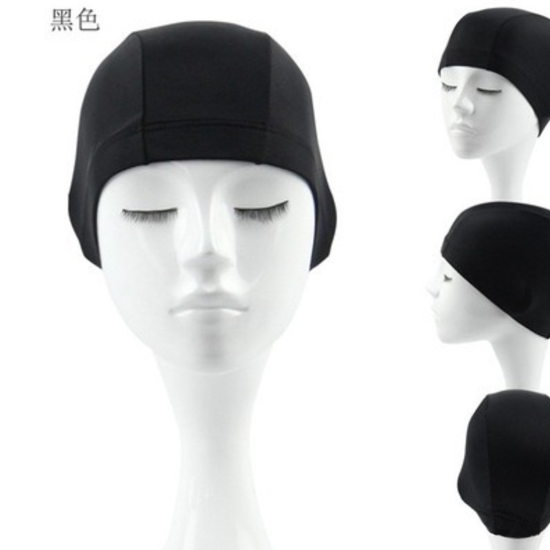 游泳帽成人加大男士女士通用长发护耳不勒头印花布速干素色批发