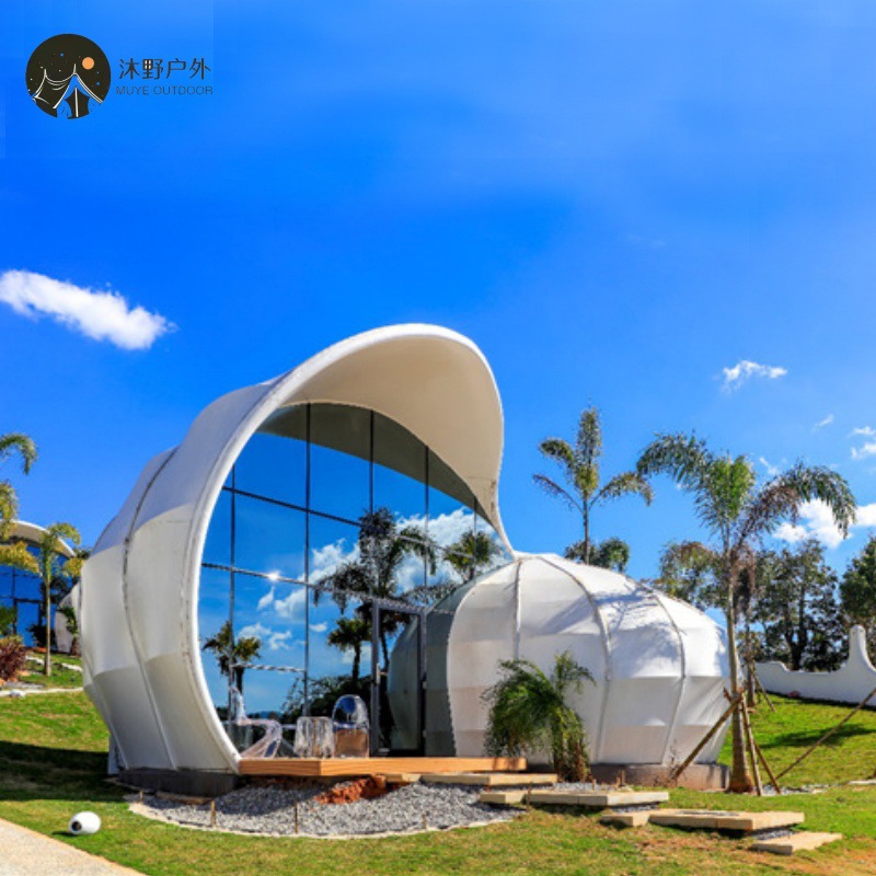 Muye escénico al aire libre lujoso tiendas de hotel de forma especial camping tiendas de hotel de lujo camping tiendas de acomodación residencial
