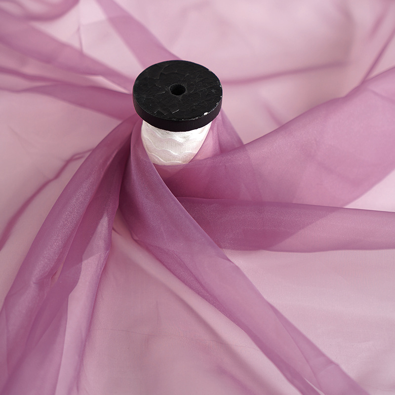 10d Ruyi ultra-delgada tela suave y transparente oigan tela de ropa de boda ropa de estilo chino pañuelo de baile tela de gaza