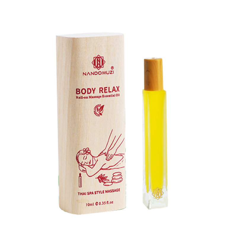 【General Trade】Thai NANDOMUZI scraping essential oil sticks and balls soothe shoulders, neck, waist, back and mouth genuine 5