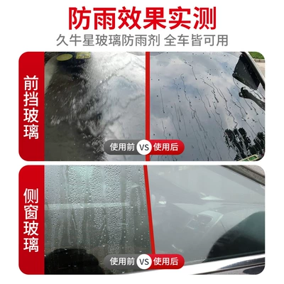 glass rainproof agent, Automotive glass defogging agent