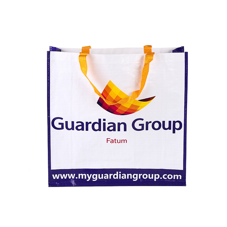 覆膜隔水复合服装购物手提袋彩印PP塑料广告礼品宣传编织袋批发