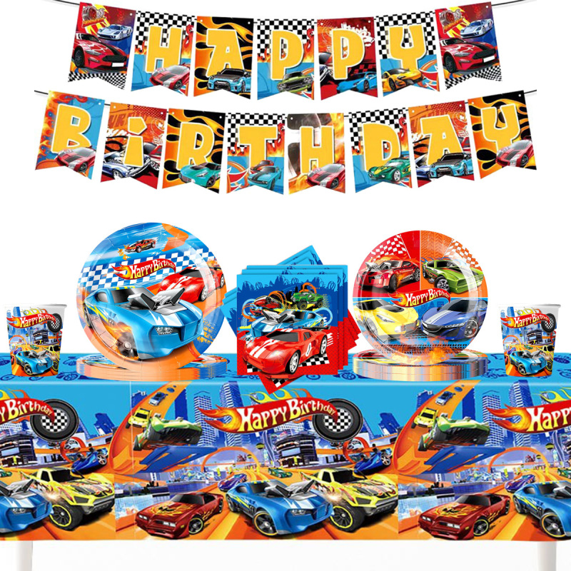 Amazon Hot Wheels Racing Birthday Party Set Paper Plate Paper Cup Tissue Tablecloth Flag Balloon Party Decoration Amazon Hot Wheels Racing Birthday Party Set Paper Plate Paper Cup Tissue Tablecloth Flag Balloon Party Decoration