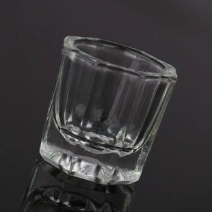 Большое количество высококачественных источников 33 -мм небольшого восьмиугольного стекла изготавливается в виде хрустального ногтя специального производителя жидкой чашки прямых продаж