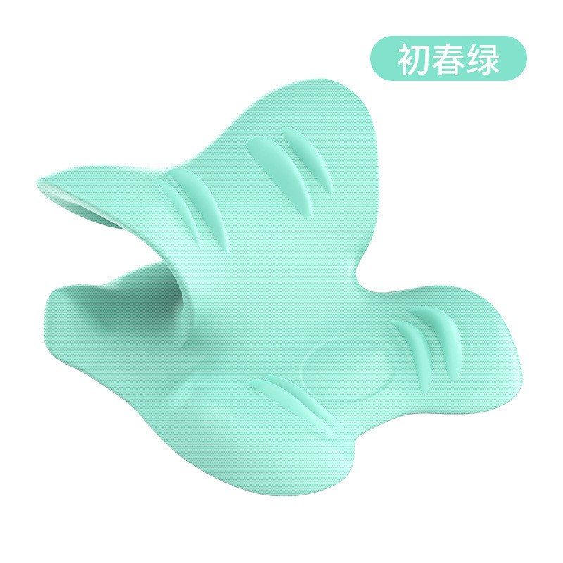 型颈椎按摩器按摩枕富贵包脖子指压支撑枕头颈椎矫正器牵引包邮|undefined