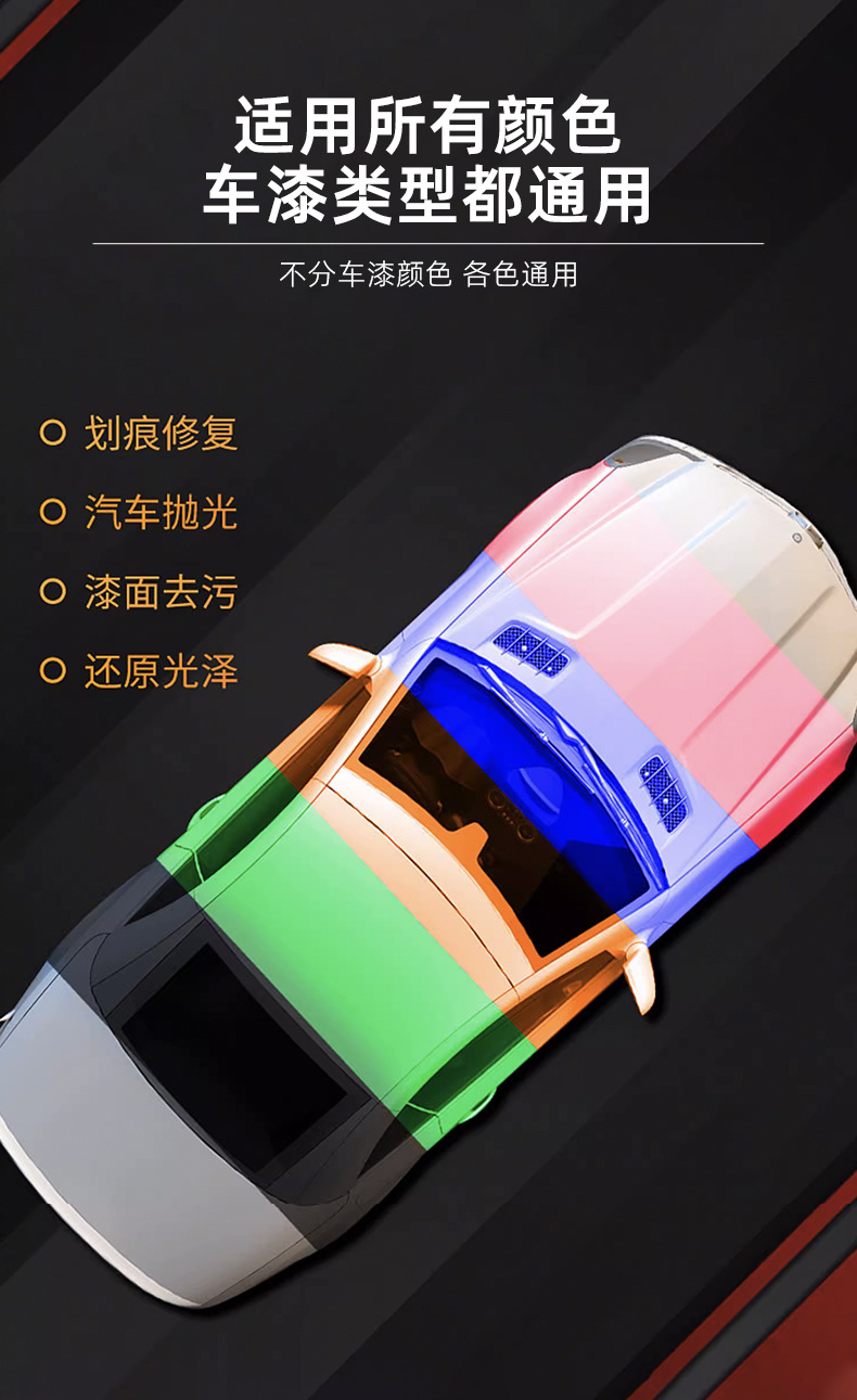 Car Polishing Wax, Scratch Wax, Car Paint Removal, Deep Repair Artifact, Coarse Wax, Beauty Wax, Fine Wax, Mirror Abrasive