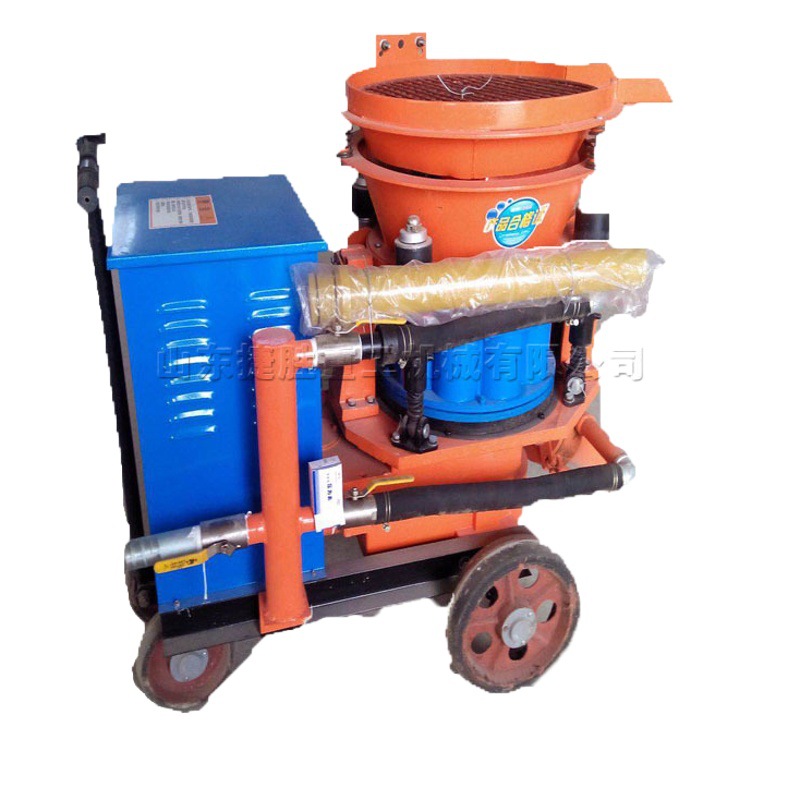 máquina de concreto de construcción de ingeniería máquina de chorro de concreto de pavimento municipal máquina de pulverización de material de alcantarilla de túnel