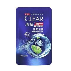 CLEAR/清扬洗发水活力运动男士留香樱花清洁补充装洗发露体验装