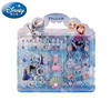 Disney, children's nail polish, cartoon nail stickers for princess, set, toy for manicure, “Frozen”, princess Elsa