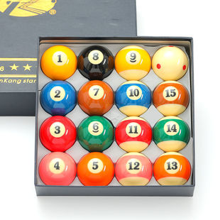 Black 8 Billiard Balls Crystal Ball Billiards Snooker Large Standard Billiard Balls Billiard Supplies Chinese Black Diamond Balls