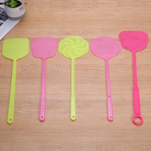 Manual Durable Fly Swatter Plastic New Material Wholesale Fly Swatter Home Use Durable Thickened Long Handle Large Size