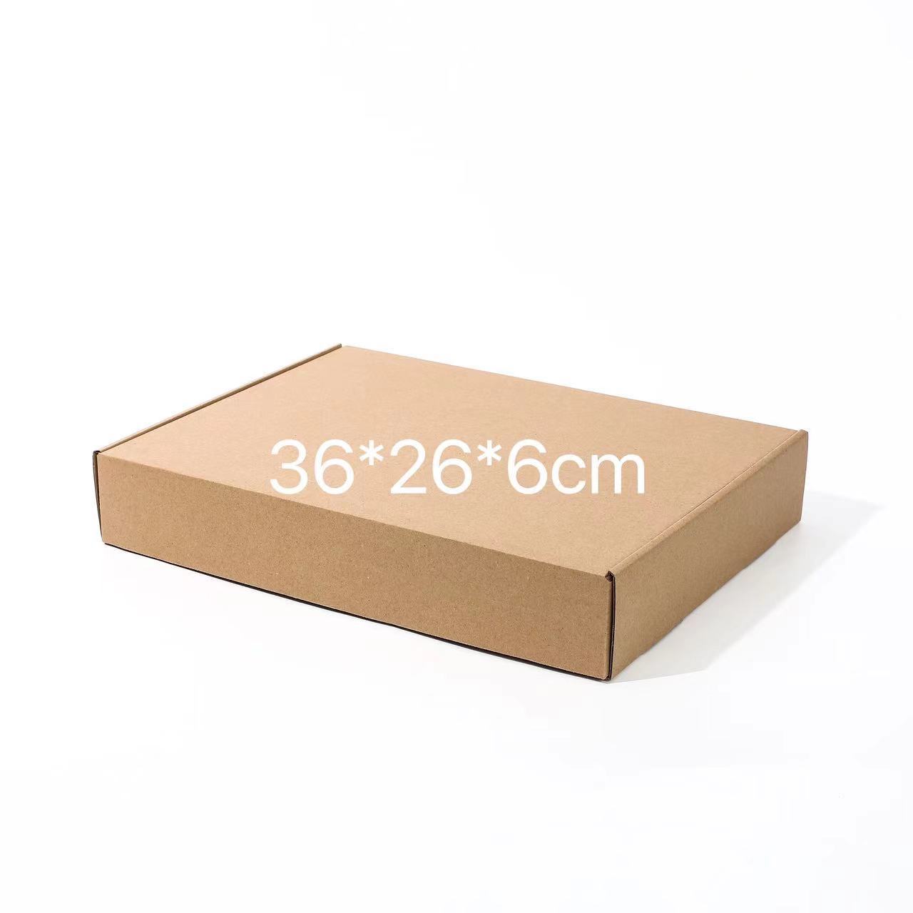 现货可印刷 淘宝搬家纸箱飞机盒 纸盒 服装盒 通用包装 36*26*6CM