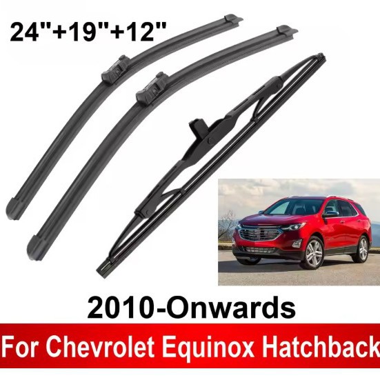 3PCS Car Wiper For Chevrolet Equinox Hatchback 2010-Onwards