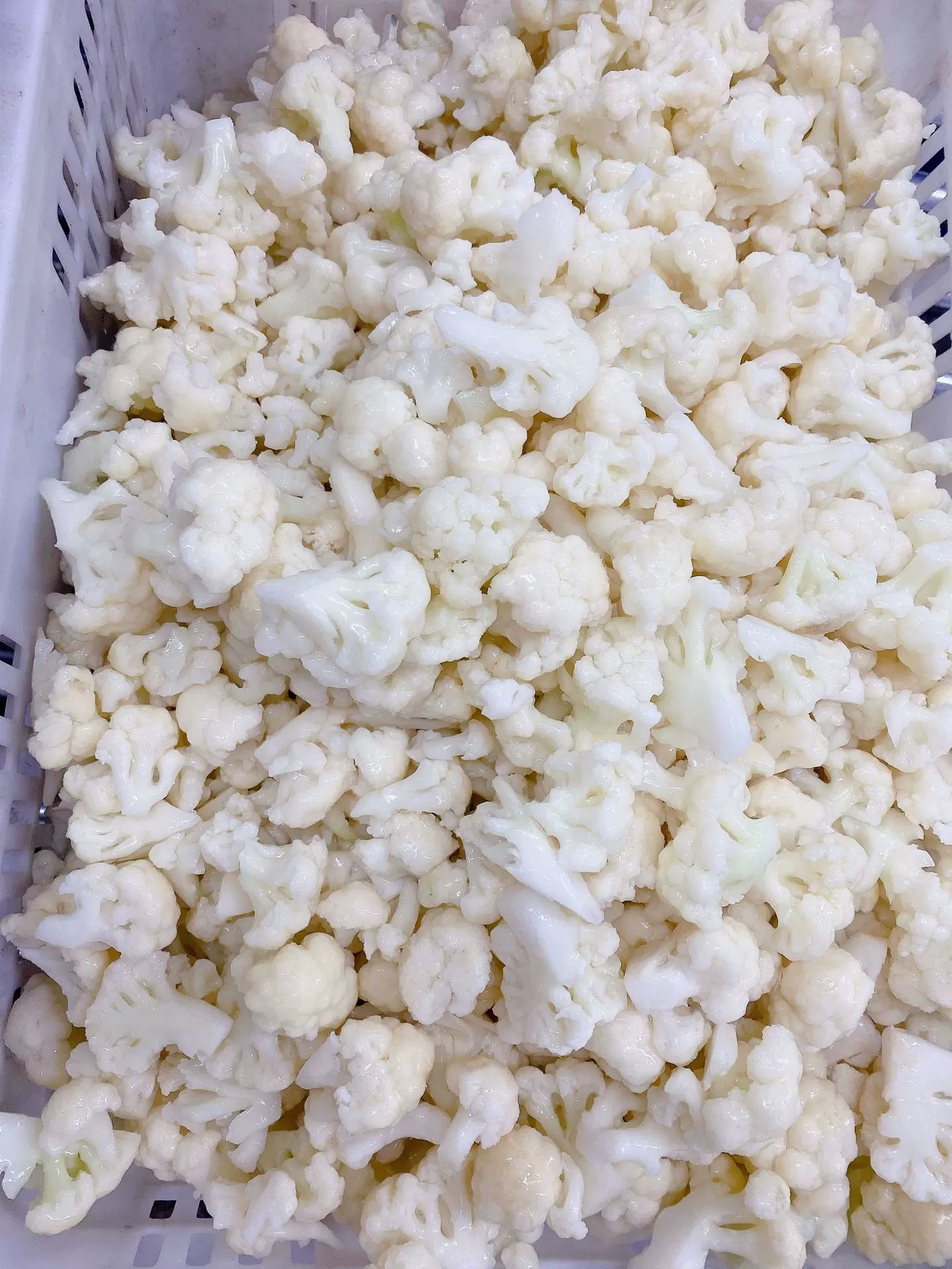 厂家 冷冻新鲜蔬菜半熟 免切免洗花椰菜 方便菜半成品净菜 白花菜