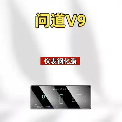 Lcd Central Control Navigation Interior — Car interior film - suitable-for-26-models-of-wenwen-v9-instrument-frosted-tempered-film
