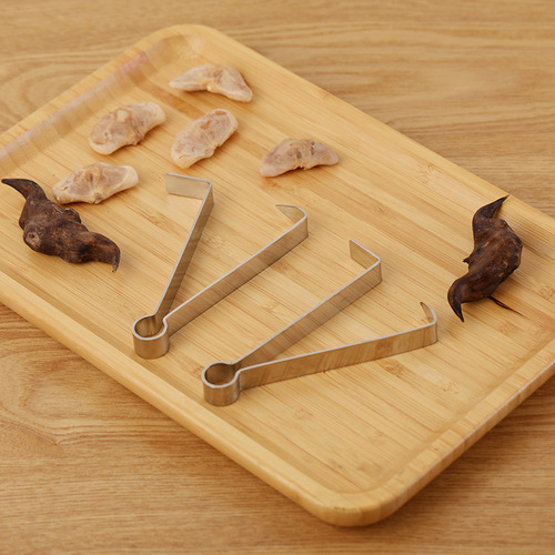 Stainless steel raw and cooked loquat peeling tool, shell removal clip, household loquat skin peeling machine clip, kitchen loquat peeling tool