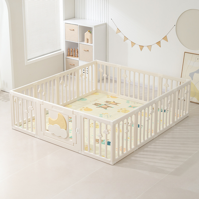 Fence Baby Playpen Protective Fence Indoor Home Living Room Baby Fence Children's Crawling Mat Fence
