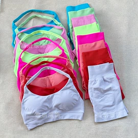 瑜伽背心;健身套装;瑜伽中/短裤