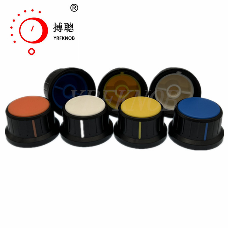 ˫ɫ������ť 20-27.5*16.6mm÷���׺����ư�ɫ��λ����������ť