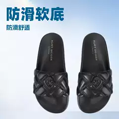 European and American 2025 New Spring and Summer Eagle Head Color One-word plus size Outer Wear Thick Bottom Beach Women's Sandals and Slippers Direct Selling